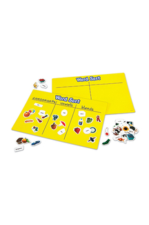 Picture of Write & wipe word sorts activity  set