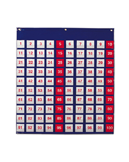 Picture of Pocket chart hundreds 26h x 27-1/2