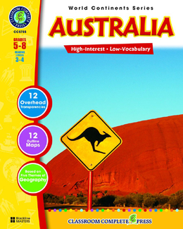 Picture of World continents series australia