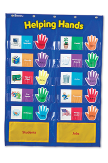 Picture of Pocket chart helping hands