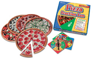 Picture of Pizza fraction fun game