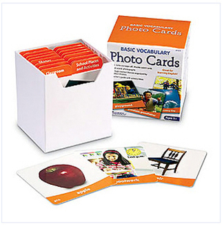 Picture of Basic vocabulary photo card set