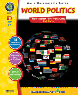 Picture of World politics big book world  government series