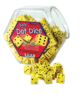 Picture of Hands on soft dot dice