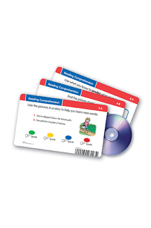 Picture of Reading comprehension cd card set  radius