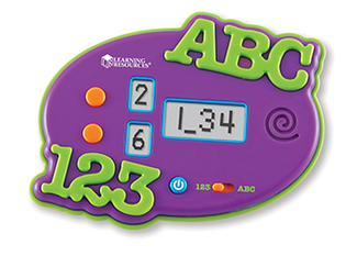 Picture of Abcs & 123s electronic flash card