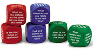 Picture of Reading comprehension cubes