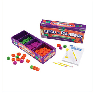 Picture of Juego de palabras a spanish reading  rod word game