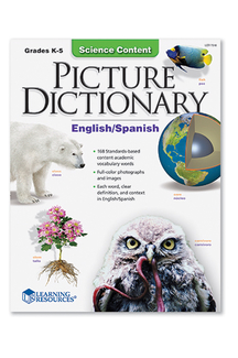 Picture of Science content picture dictionary  english spanish
