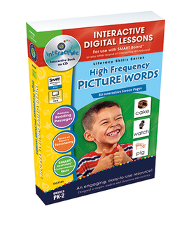 Picture of High frequency picture words  interactive whiteboard lessons