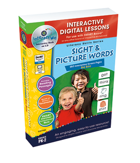 Picture of Sight & picture words big box  interactive whiteboard lessons