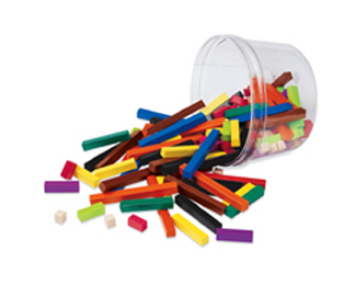 Picture of Cuisenaire rods small group 155/pk  plastic