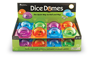 Picture of Dice domes in pop display