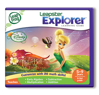 Picture of Tinker bell and the lost treasure  leapfrog leapster explorer game