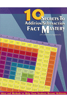 Picture of 10 secrets to addition &  subtraction mastery