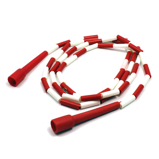 Picture of Jump rope plastic 8 sections on  nylon rope