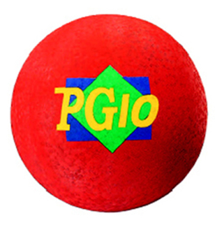 Picture of Playground ball red 10 in 2 ply