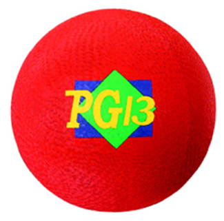 Picture of Playground ball red 13 in 2 ply