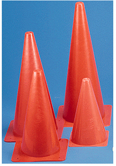 Picture of Safety cone 15 inch with base