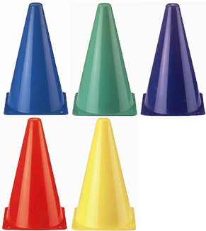Picture of Rainbow cones set of 6