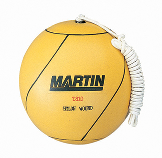 Picture of Tetherball rubber nylon wound w/  rope