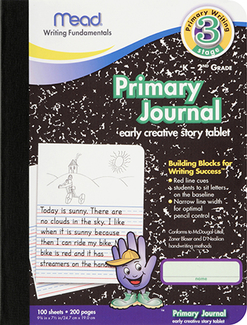 Picture of Paper primary journal early 100 ct  creative story tablet