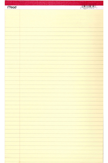 Picture of Standard legal pad 8 1/2 x 14