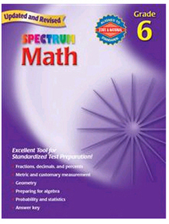 Picture of Spectrum math gr 6 starburst