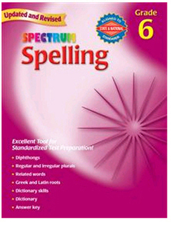 Picture of Spectrum spelling gr 6