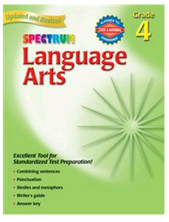 Picture of Spectrum language arts gr 4