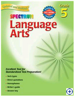Picture of Spectrum language arts gr 5