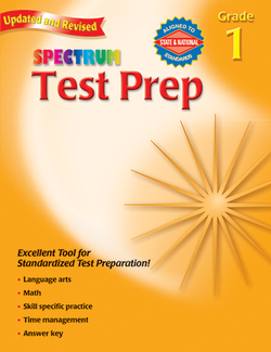 Picture of Spectrum test prep gr 1
