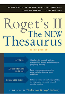 Picture of Rogets ii the new thesaurus third  edition hardbound