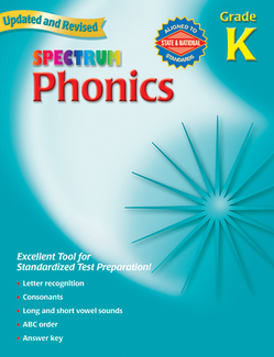 Picture of Spectrum phonics gr k