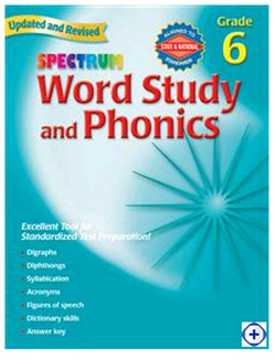 Picture of Spectrum word study & phonics gr 6