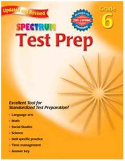 Picture of Spectrum test prep gr 6