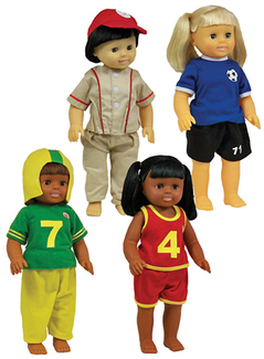 Picture of Sports doll clothes