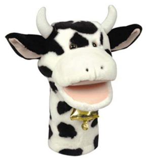 Picture of Plushpups hand puppet cow