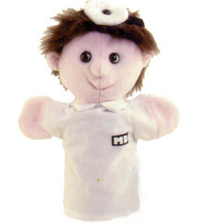 Picture of Puppets machine washable doctor
