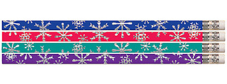 Picture of Snowflake blitz pencil assortment  pack of 12
