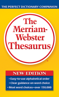 Picture of Merriam websters thesaurus paperbck