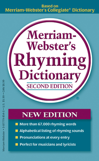 Picture of Merriam webster rhyming dictionary  paperback