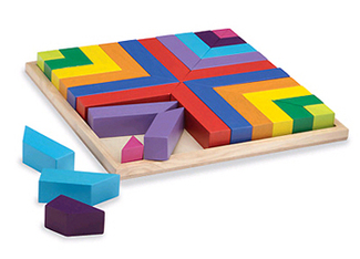 Picture of Pattern play blocks age 2 & up