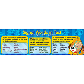 Picture of Signal words bookmarks