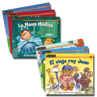 Picture of En espanol nursery rhyme tales vol2  set of 12 rising readers fiction