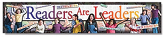 Picture of Readers are leaders banner