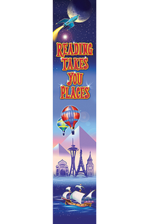 Picture of Reading takes you places banner