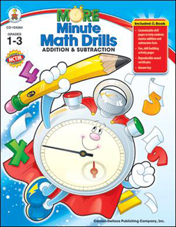 Picture of Minute math drills addition &  subtraction