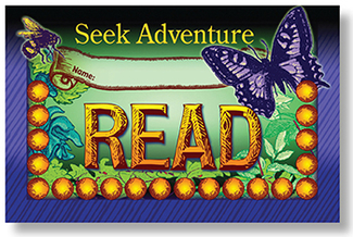 Picture of Seek adventure read incentive punch  cards
