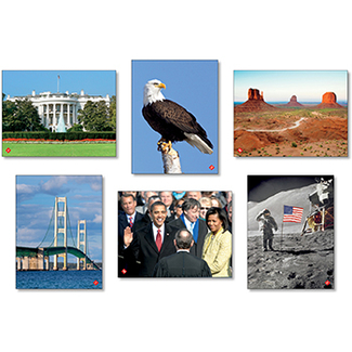 Picture of Historical america language cards  set of 34